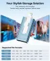 Флаш памет SUDEHO MFi 256GB, 3-в-1 USB-C стик за Apple и Android, син Сертифицирана MFi памет, Light, снимка 5
