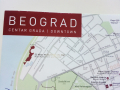 Туристическа карта "Белград" - 2019г., снимка 2