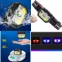 LED фенер за глава с 6 режима на работа, вградена батерия и USB зареждане - FL86, снимка 1