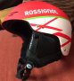 ROSSIGNOL HERO 8 60см- състезателна каска за слалом + метален предпазител/наморник росиньол хиро 8, снимка 2