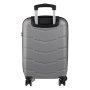Куфар за ръчен багаж 33л, сив метален_1245724, снимка 3