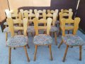 Дървени столове А30, снимка 1 - Столове - 41837459