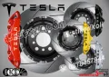 TESLA надписи за капаци на спирачни апарати , снимка 1