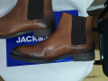 Удобни мъжки боти от естествена кожа Jack&Jones №46, снимка 9