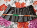 Черна нова кожена къса пола с плохи за едра дама XXL, снимка 11