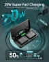 FirstPower 2хNP-W126 по 1500mAh и 20W бързо зарядно за Fujifilm X, снимка 4