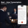 64GB професионален AI гласов рекордер – Аудио рекордер с автоматична транскрипция, снимка 4