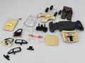НА ЧАСТИ! Москвич 2141 Алеко Такси 1:43 оригинални части – Тантал/Агат СССР, снимка 2