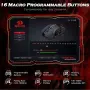 Безжична гейминг мишка Redragon M901P-KS – 16 000 DPI, 19 програмируеми бутона, RGB, снимка 3