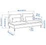 Диван Ikea Икея в бежов цвят, снимка 7