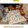 Сгъваемо детско килимче за игра, топлоизолиращо 160x180x1cm - Трафик + Джунгла- КОД 4142, снимка 9