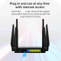 5G CPE рутер, WiFi6 двубандов рутер с 8 антени, WiFi6 1000Mbps гигабитов Ethernet мрежов 5G рутер..., снимка 1