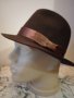 Мъжка филцова шапка Кафява, снимка 1 - Шапки - 39562531