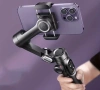 Сгъваемият 3-осев стабилизатор AOCHUAN XE е проектиран за смартфони, идеален за запис на видеоклипов, снимка 3
