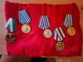 Социалистически медали 5 на брой, снимка 1