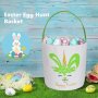 Нови 2 броя кошници за лов на великденски яйца с дръжка за деца Чанта, снимка 7