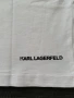 Оригинална дамска тениска Karl Lagerfeld с надпис, снимка 5