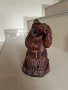 Дървена мечка статуетка баба меца, снимка 1 - Статуетки - 42719812