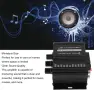 AK270 Mini Stereo Amplifier – 2-канален аудио усилвател с 3.5mm AUX, Bass и Treble, снимка 5