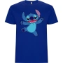 Нова детска тениска с героя Стич (Funny Stitch), в четири цвята, снимка 4