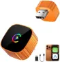 Нов CarPlay Wireless адаптер за iPhone 1080P USB-C USB-A бърза връзка кола телеон Айфон, снимка 1