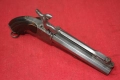 Двуцевка двуцевен пистолет тип Лефуше с нож щик кама., снимка 4