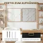 HOMCOM 3D стенен декор, комплект от 2, снимка 11