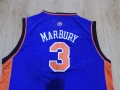 баскетболен потник new york knicks marbury #3 nba adidas екип тениска спорт оригинал мъжки S/M, снимка 3