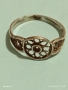 Авторски ажурен сребърен пръстен градско ретро бижу 52473, снимка 7