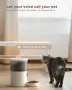 WIFI автоматична хранилка за котешка храна UIOOQ 4л/10секунди запис на глас/APP контрол, снимка 3