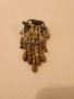 Радка брошка Арт Деко -1920г със клипс и игла кристали, снимка 11