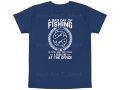 Тениска с декоративен печат - Bad Day Of Fishing, снимка 4