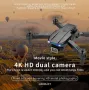 ДРОН 3 цвята K3 PRO Dron 4k HD 2 камери WIFI FPV Въздушна фотография, снимка 2