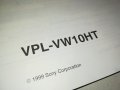 SONY VPL-VW10HT КНИЖКА 2209231412, снимка 2