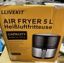 AIR FRYER с горещ въздух LLIVEKIT 5 литра, снимка 2