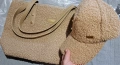 Ново Сет от дамска чанта с шапка, снимка 5