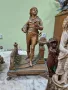 Чифт стари прекрасни антикварни френски бронзови фигури статуетки , снимка 6