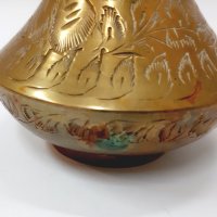 Стара арабска месингова ваза(1.3), снимка 7 - Антикварни и старинни предмети - 34775071