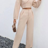 Стилен комплект сако и панталон , снимка 2 - Комплекти - 44365495