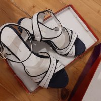 Дамски сандали бели, снимка 8 - Сандали - 40776277