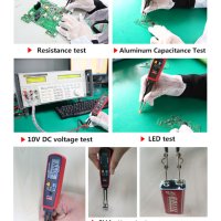 Нов Цифров мултицет Цифрови пинсети за SMD елементи UT116A Интелигентен SMD тестер Електрически мулт, снимка 4 - Други инструменти - 41585710