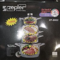 Комплект тенджери и тиган по патент на Zepter , снимка 1 - Съдове за готвене - 39909805