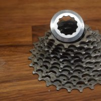 Шосейна Касета Shimano Dura Ace 7800 10 скорости, снимка 1 - Части за велосипеди - 39260892