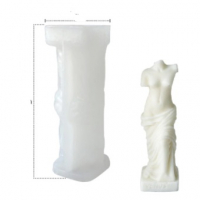 3D женско тяло статуя скулптура голям силиконов молд форма гипс свещ шоколад смола, снимка 2 - Форми - 36359627