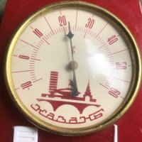 стар стенен термометър "КАЗАН" - СССР, снимка 4 - Антикварни и старинни предмети - 41243385