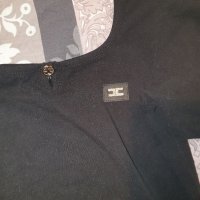 Elisabetta Franchi блуза памук, снимка 2 - Тениски - 40133256