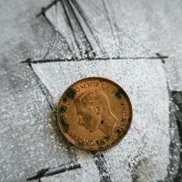 Монета - Великобритания - 1 фартинг | 1944г., снимка 2 - Нумизматика и бонистика - 44447109