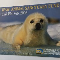 Стенен календар 2006 IFAW Animal Sanctuary Fund, снимка 2 - Други - 38776709