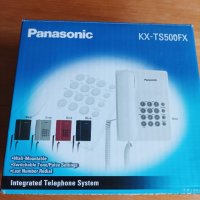 Стационарен телефон Panasonic kx-ts500fx , снимка 4 - Стационарни телефони и факсове - 40534896