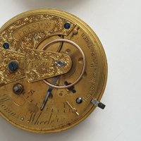 Механика за джобен часовник Thomas Wheeler Preston, снимка 9 - Антикварни и старинни предмети - 42059201